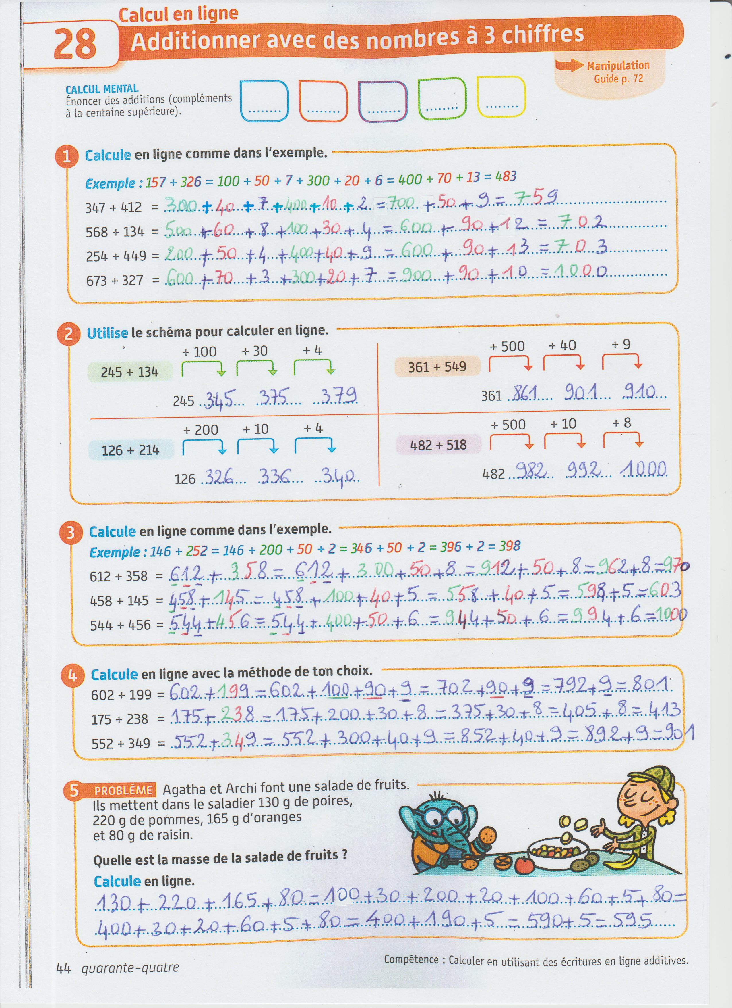 Mathématiques Mme Landry - École Paul Herpin